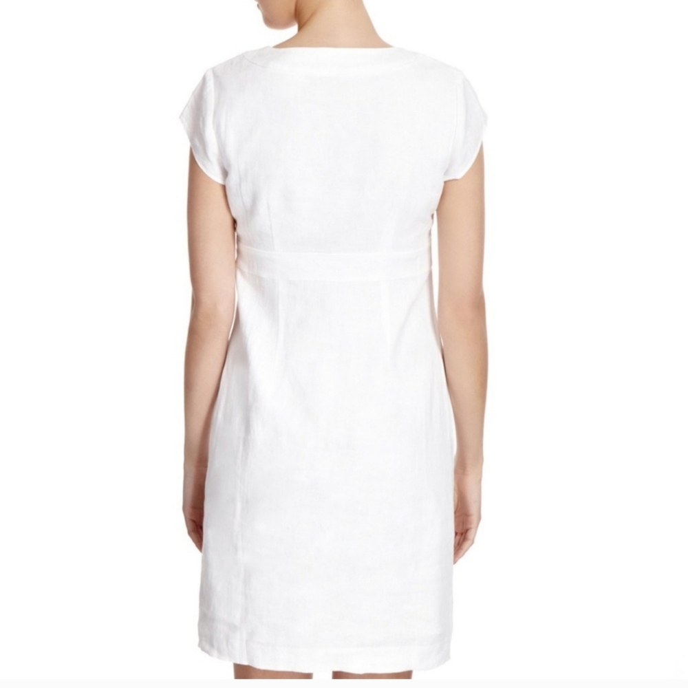 Boden White Dress with Red Accents - Picture 3 of 15